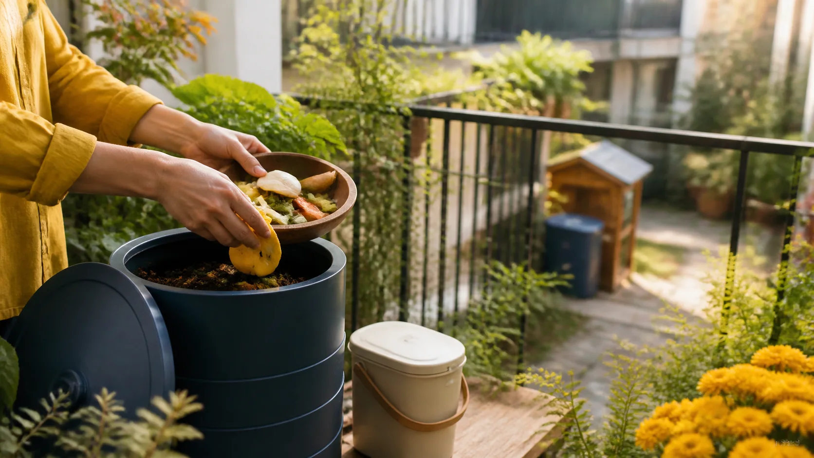 Compost en appartement : comment faire sans jardin