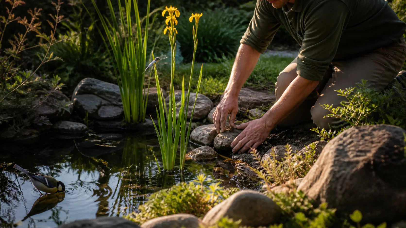Créer une mare naturelle au jardin : les bases